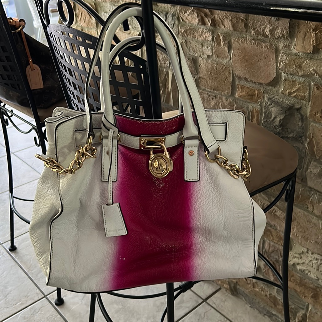 Michael Kors Ombr Hamilton Handbag/Shoulder Back - In Very Good Shape